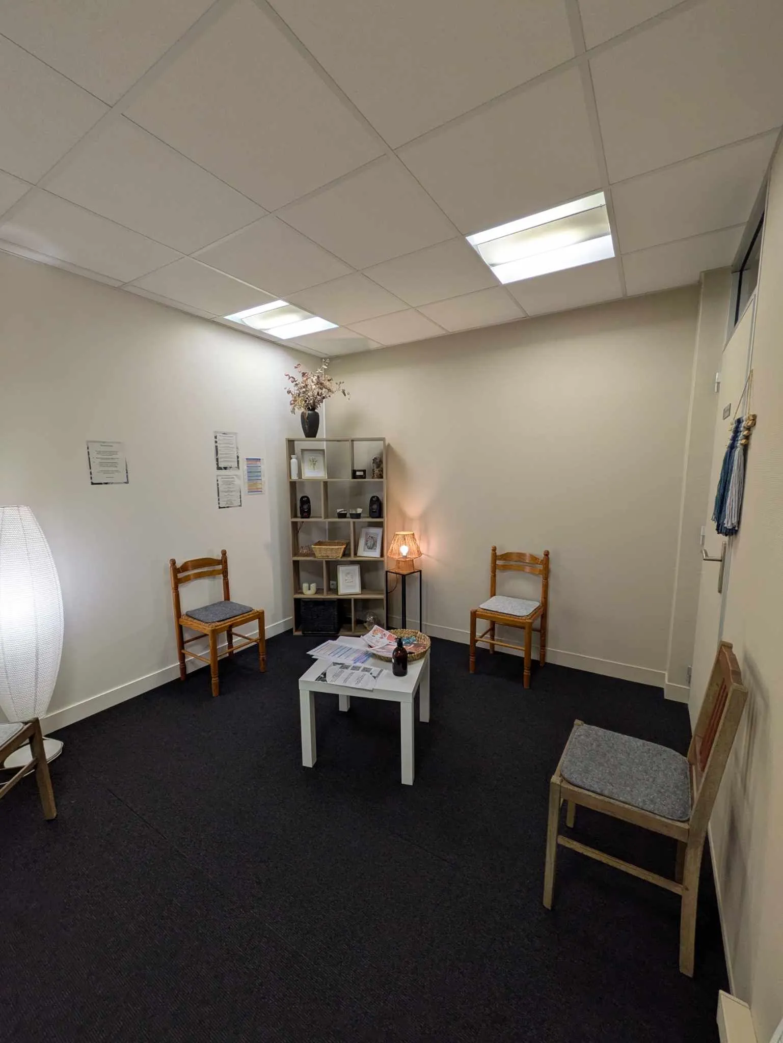 Détail de la salle d'attente